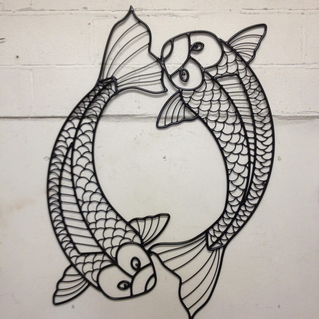 New 120cm Angle Fish Wall Art Wall Decor Wall Sculptures Indoor